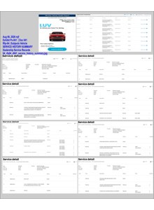 Thumbnail for Rfp04 D041 Service History Summary